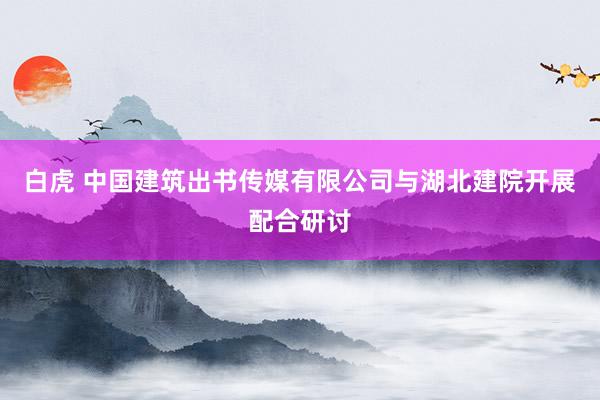 白虎 中国建筑出书传媒有限公司与湖北建院开展配合研讨