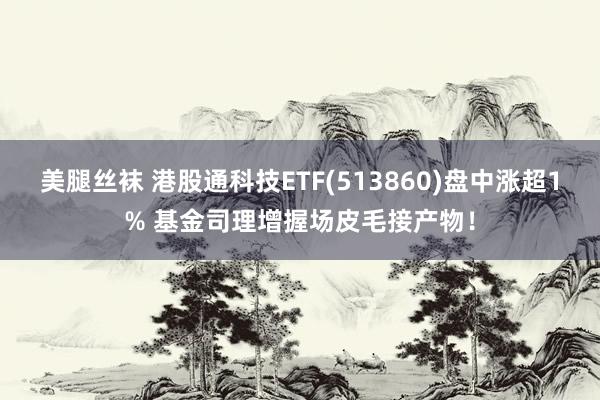 美腿丝袜 港股通科技ETF(513860)盘中涨超1% 基金司理增握场皮毛接产物！