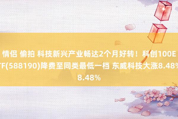 情侣 偷拍 科技新兴产业畅达2个月好转！科创100ETF(588190)降费至同类最低一档 东威科技大涨8.48%