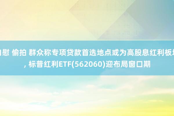 自慰 偷拍 群众称专项贷款首选地点或为高股息红利板块， 标普红利ETF(562060)迎布局窗口期