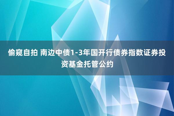 偷窥自拍 南边中债1-3年国开行债券指数证券投资基金托管公约