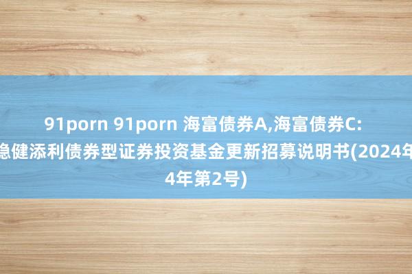 91porn 91porn 海富债券A，海富债券C: 海富通稳健添利债券型证券投资基金更新招募说明书(2024年第2号)