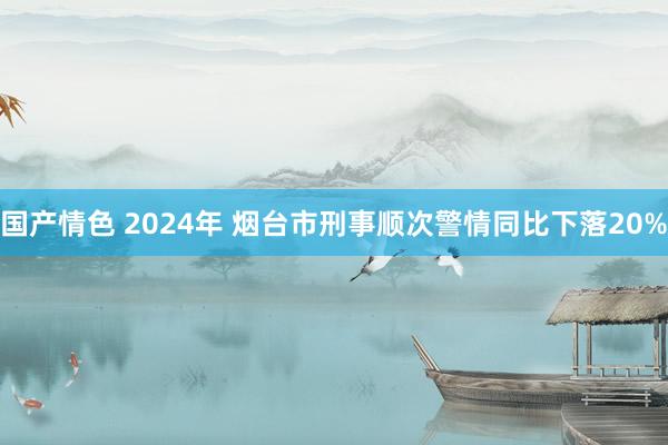 国产情色 2024年 烟台市刑事顺次警情同比下落20%